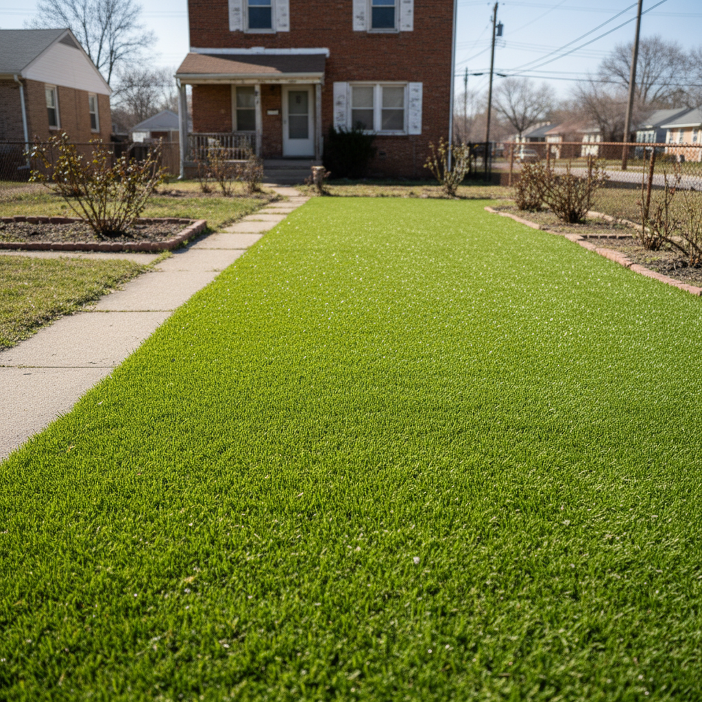 Artificial grass benefits for homeowners - low maintenance
