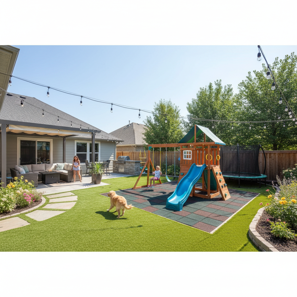 Artificial grass benefits for homeowners - family & lifestyle