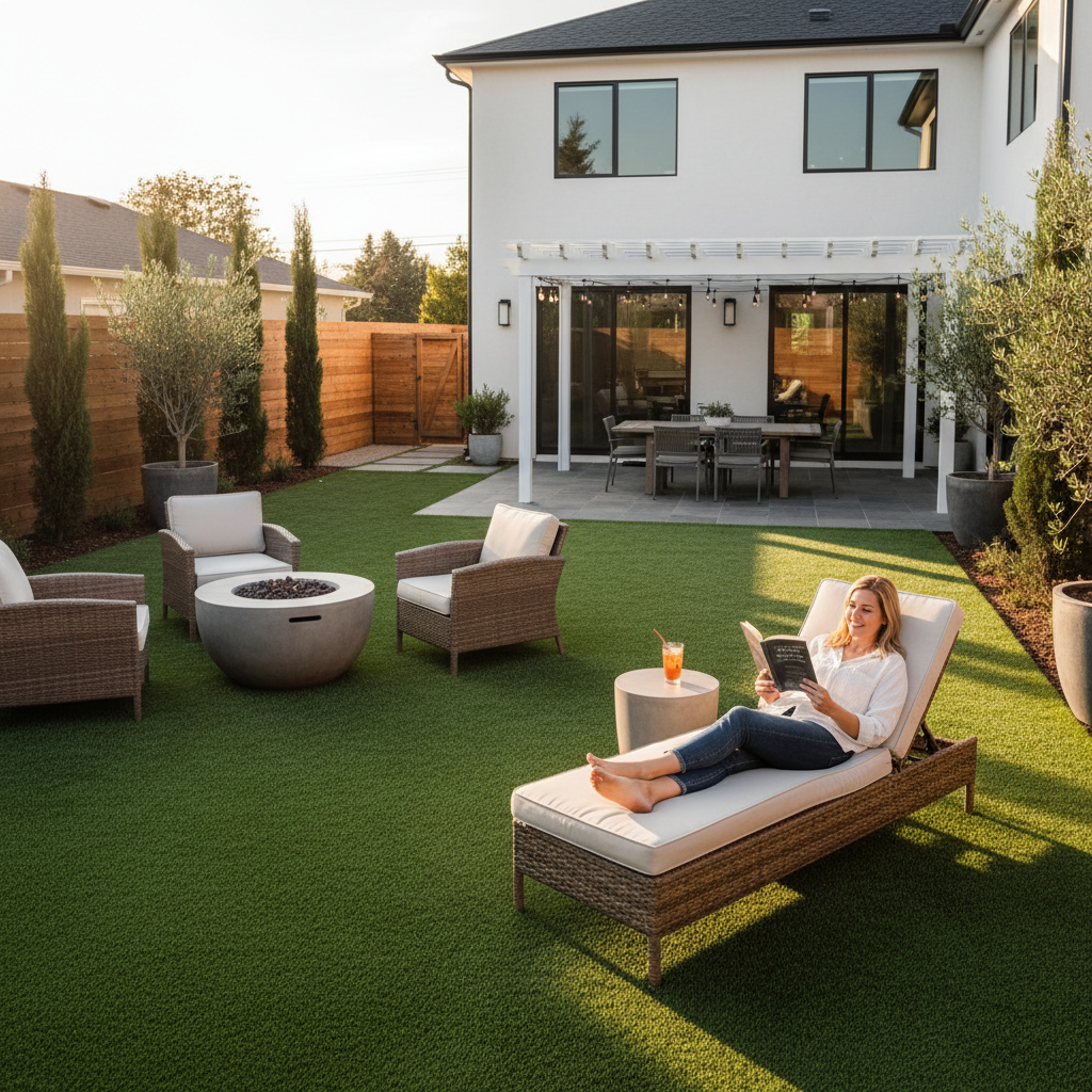 Artificial grass benefits for homeowners - winter weather preparation