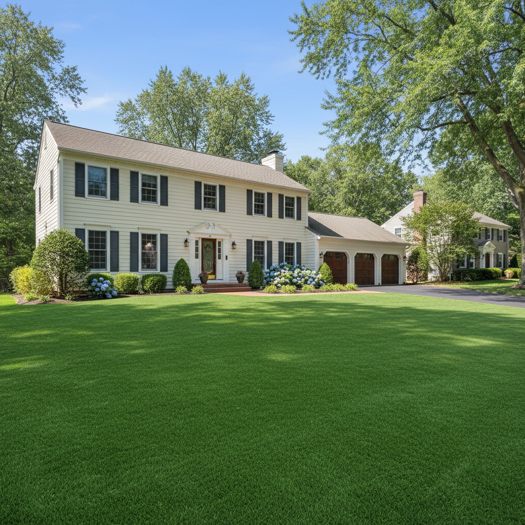 Fairfield Homeowners Embrace Commercial Landscaping Trends with Artificial Grass in CT, NYC, NJ - artificial grass installation by Pags The Turf Guy