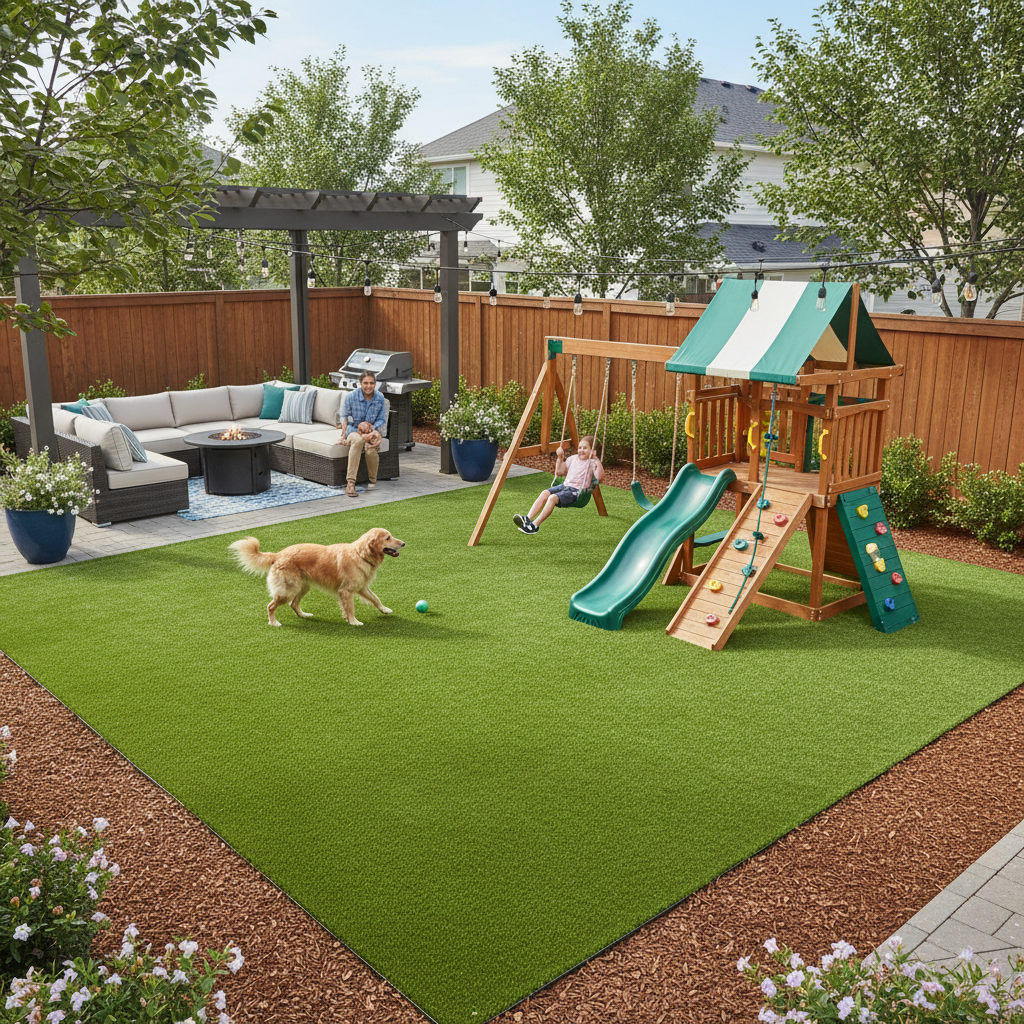 Artificial grass benefits for homeowners - family & lifestyle