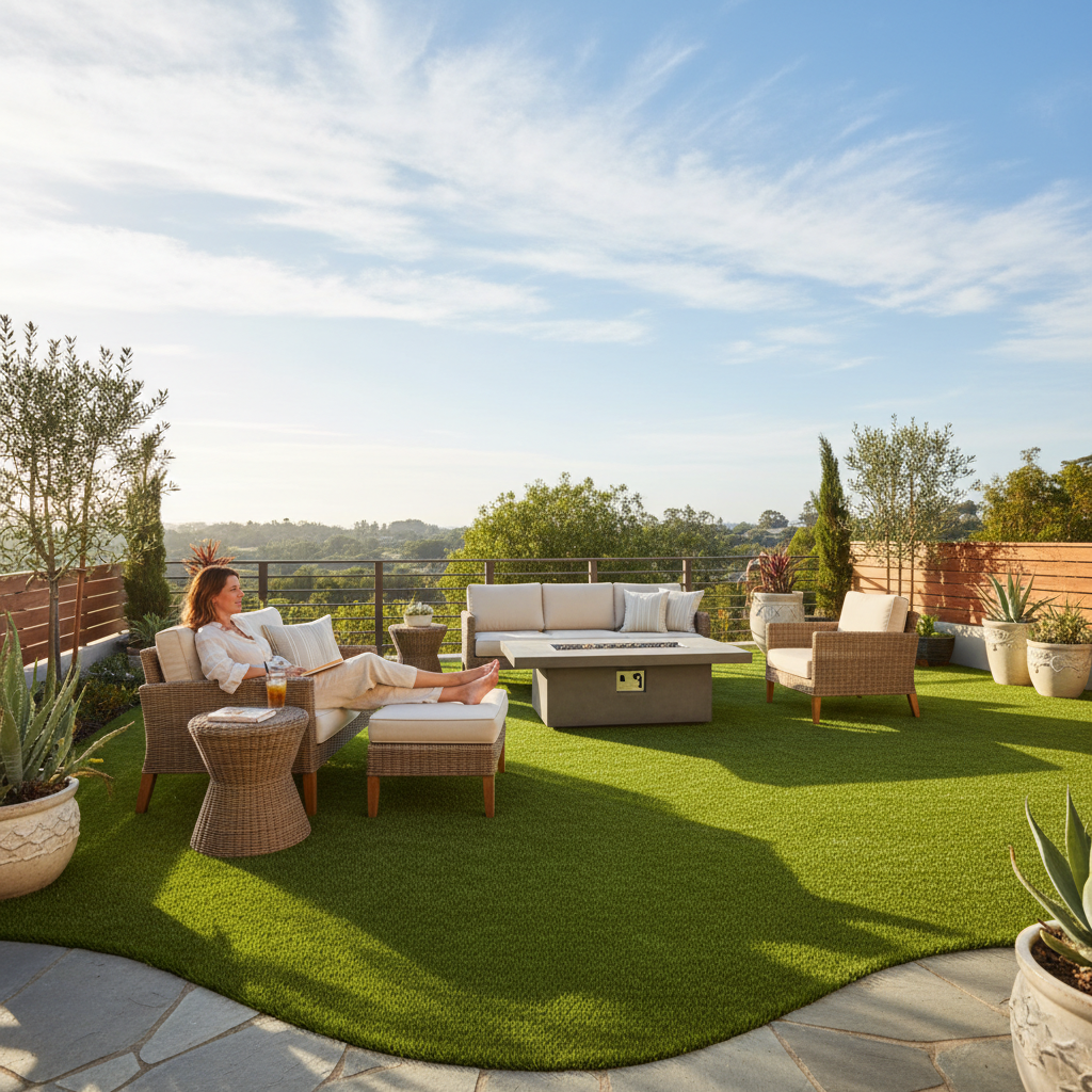 Artificial grass benefits for homeowners - saving money Artificial grass benefits for homeowners - saving money