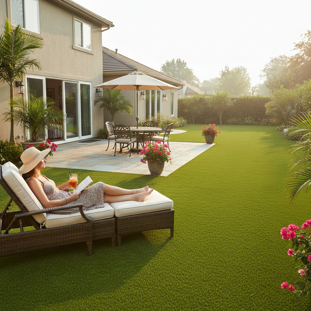 Artificial grass benefits for homeowners - water conservation and