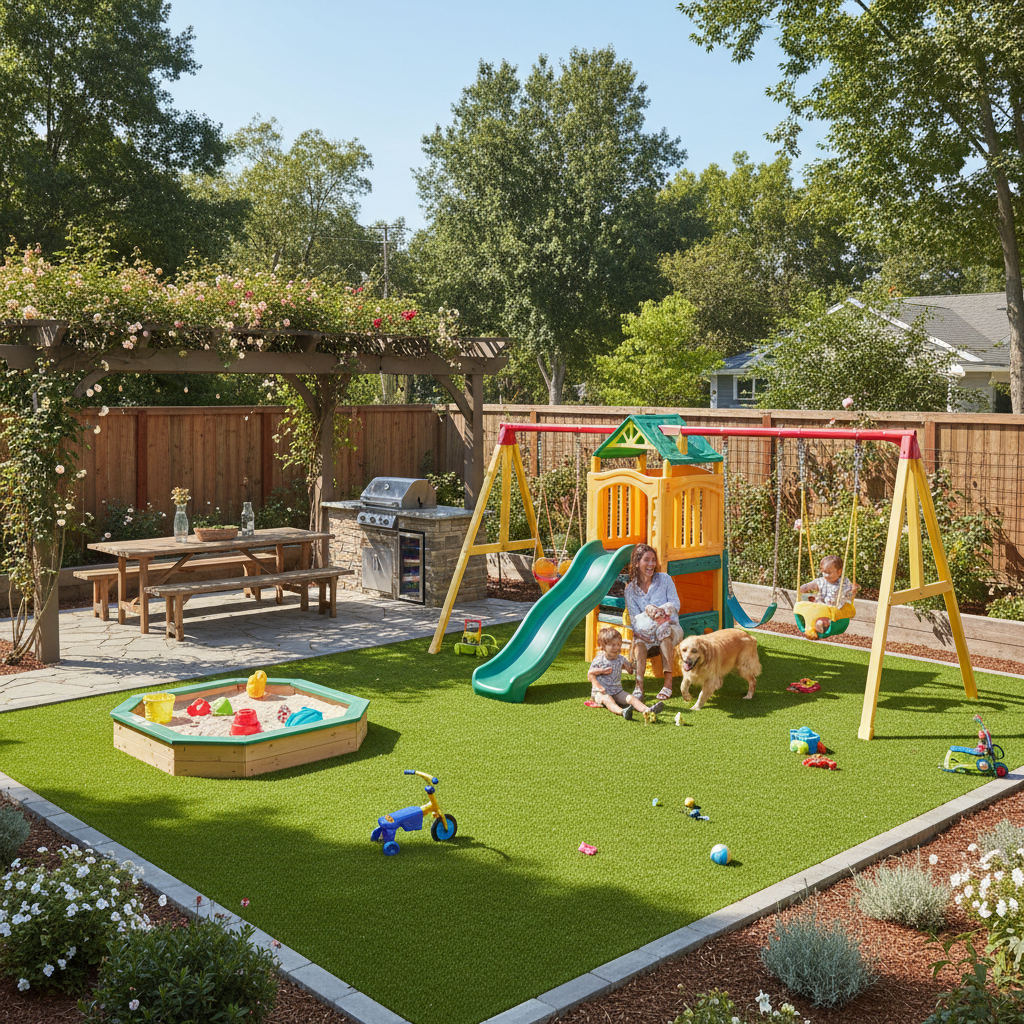 Artificial grass benefits for homeowners - family & lifestyle