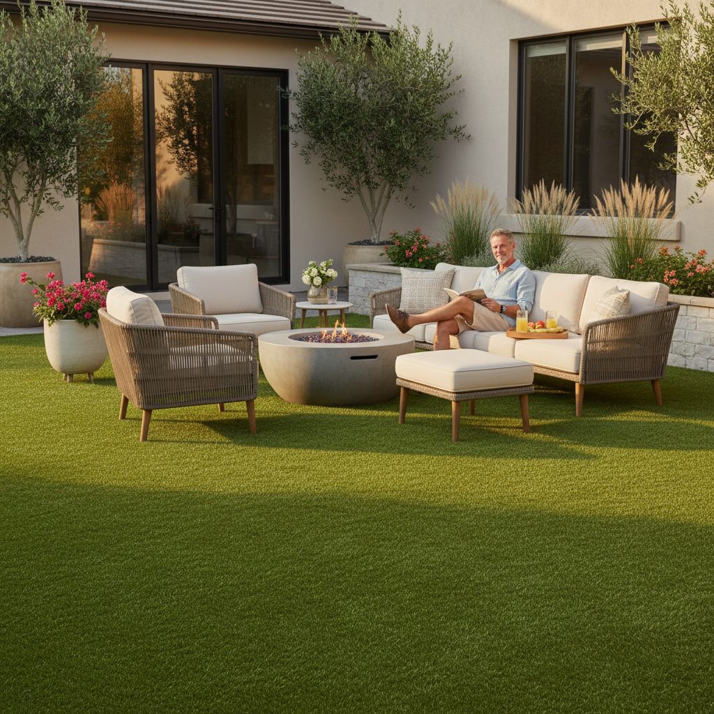 Artificial grass benefits for homeowners - low-maintenance living and