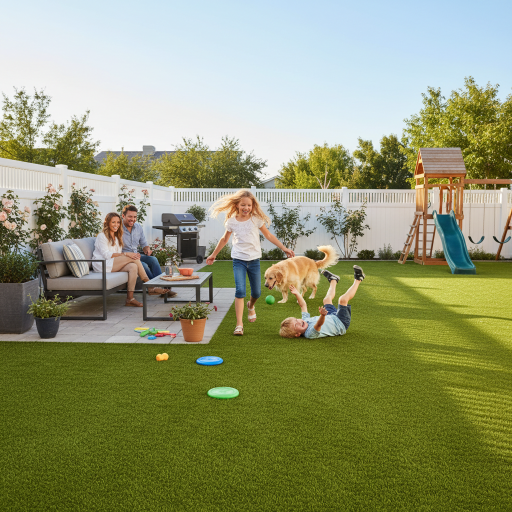 8 Outdoor Living Ideas Using Artificial Turf in Connecticut - artificial grass installation by Pags The Turf Guy