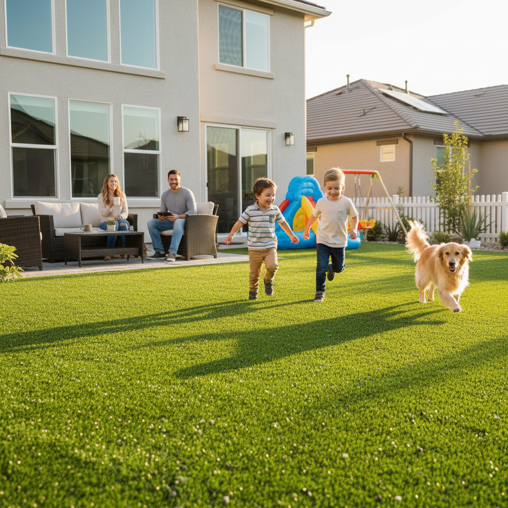 8 Brilliant Outdoor Living Ideas Using Artificial Turf in Greenwich, CT - artificial grass installation by Pags The Turf Guy