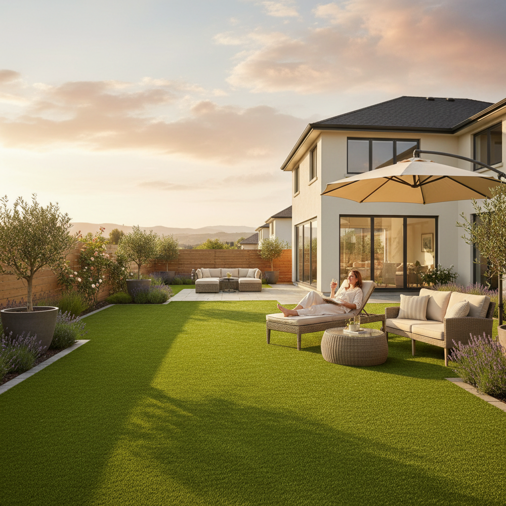 Artificial grass benefits for homeowners - low-maintenance living and