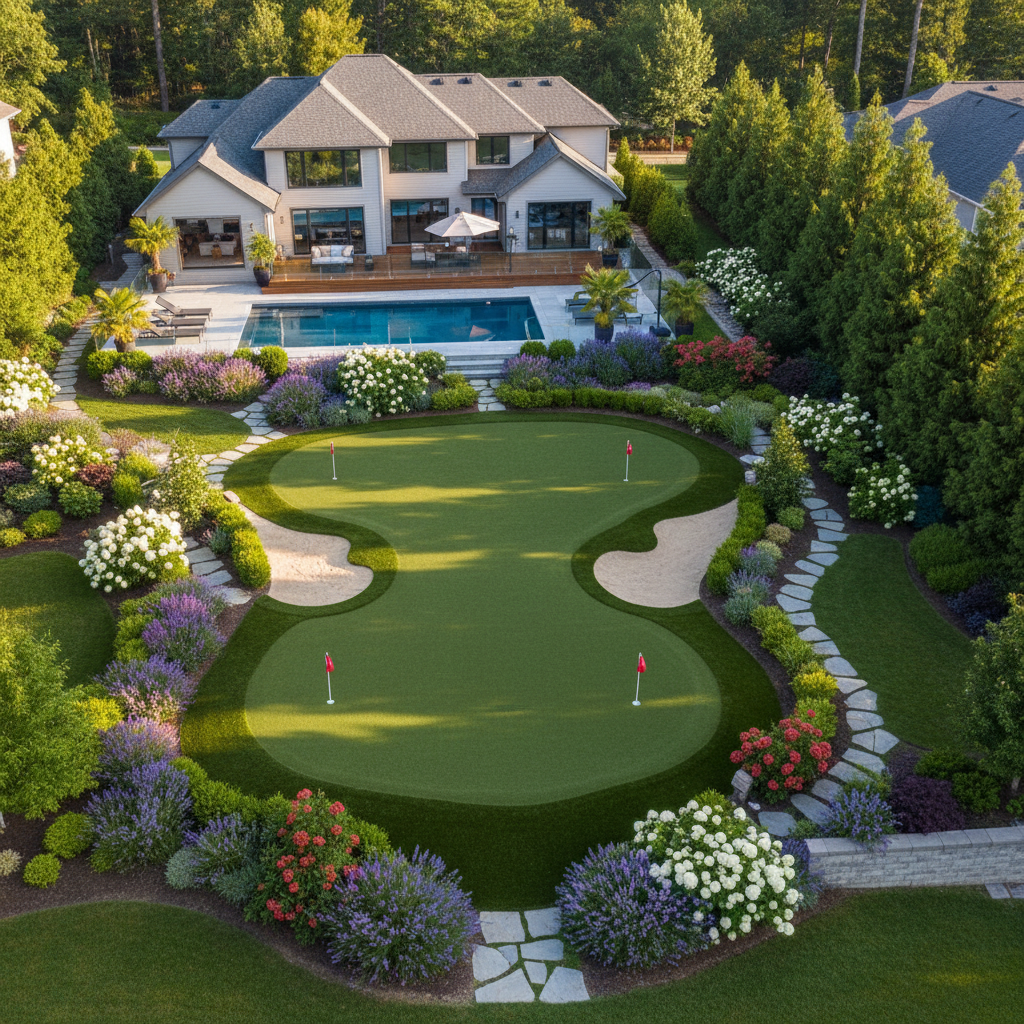 Artificial grass benefits for homeowners - golf & putting greens