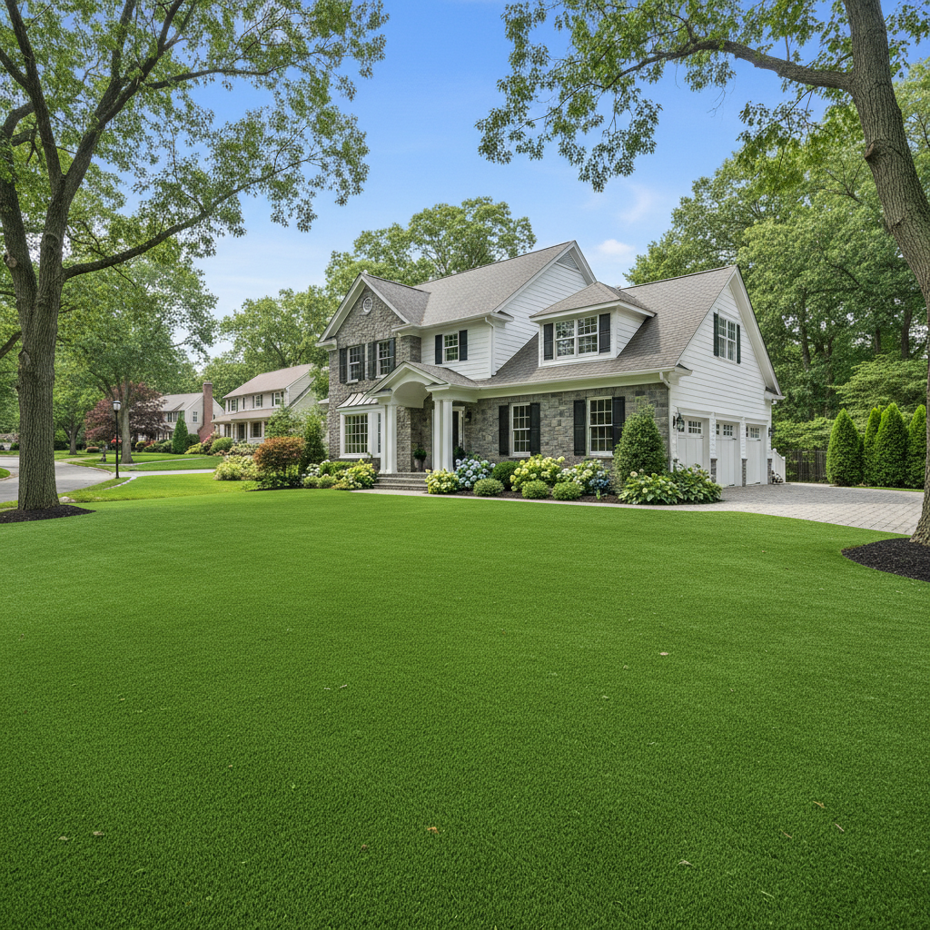 Winter Prep & Savings: Why Artificial Grass is Key for CT, NYC, NJ Homeowners - artificial grass installation by Pags The Turf Guy