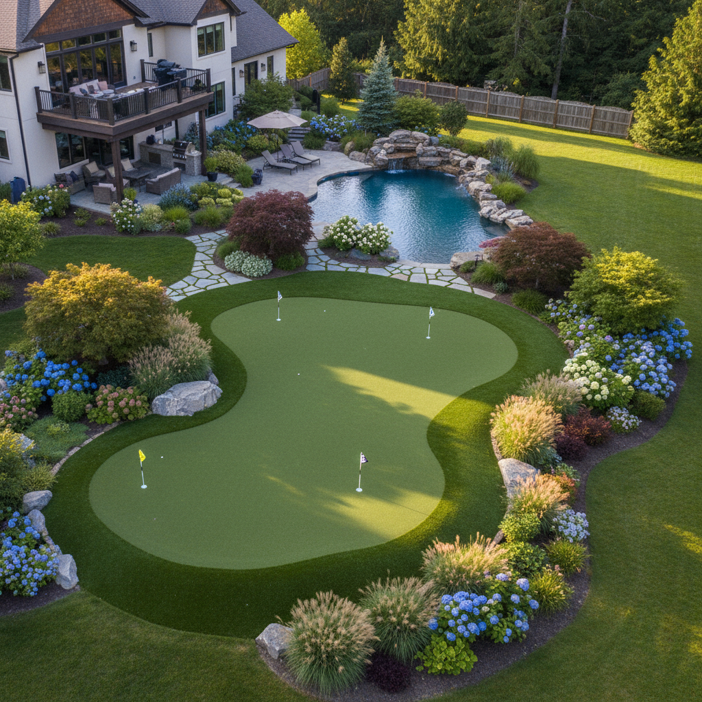 Artificial grass benefits for homeowners - golf & putting greens