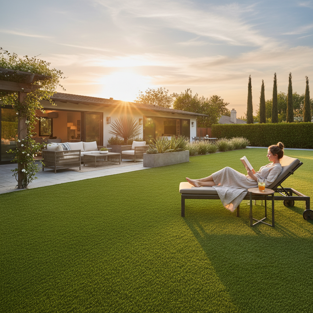 Artificial grass benefits for homeowners - water conservation and