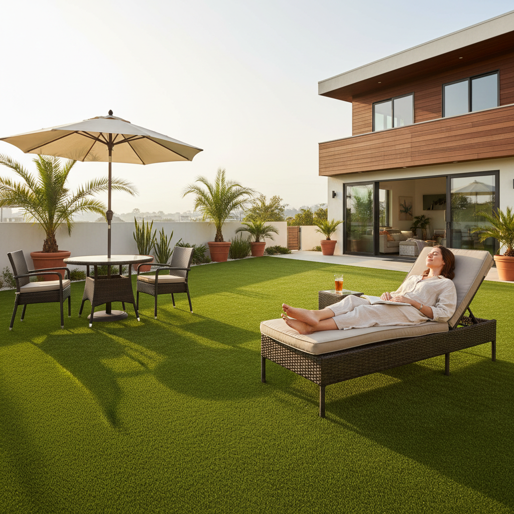 Artificial grass benefits for homeowners - backyard entertainment and Artificial grass benefits for homeowners - backyard entertainment and