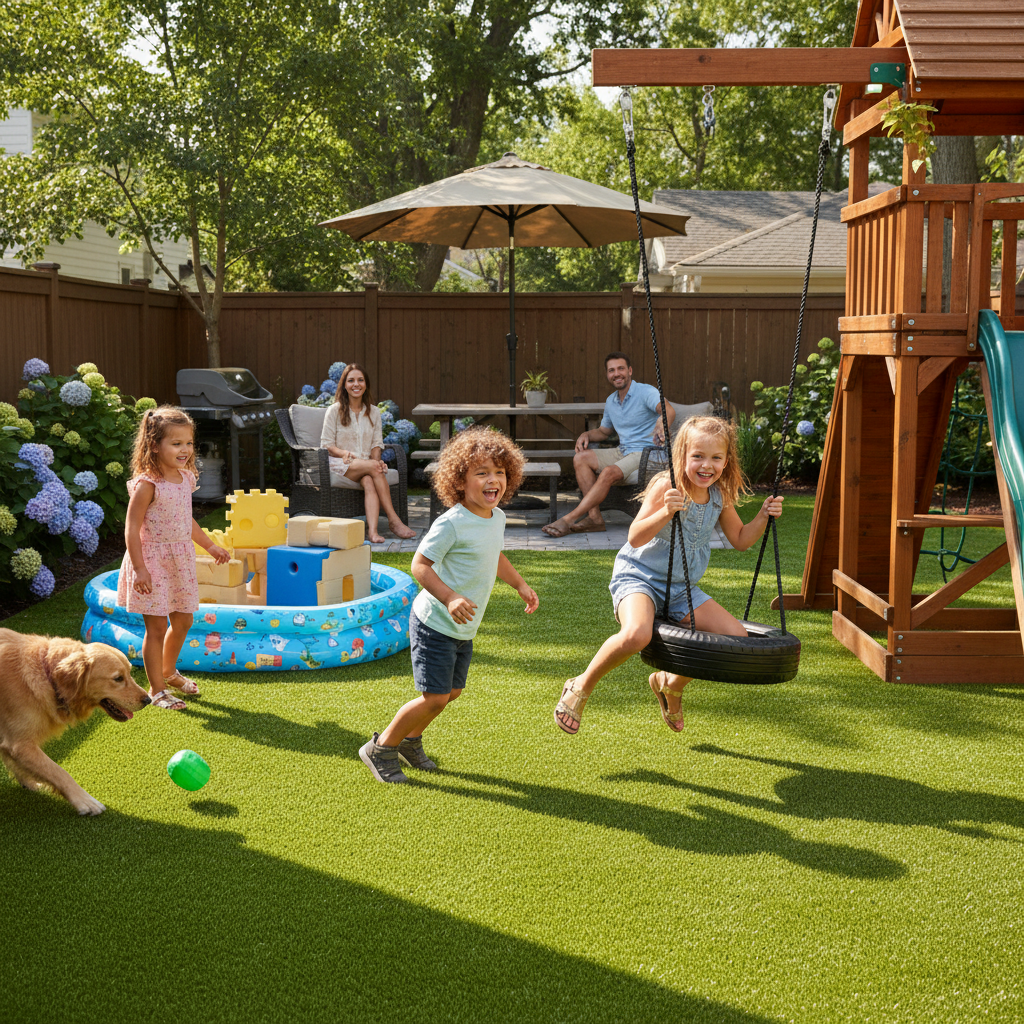 8 Reasons Families in Fairfield, CT Are Switching to Synthetic Turf - artificial grass installation by Pags The Turf Guy