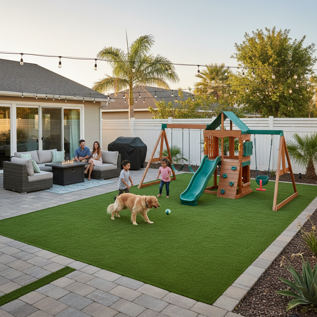 Artificial grass benefits for homeowners - family & lifestyle Artificial grass benefits for homeowners - family & lifestyle