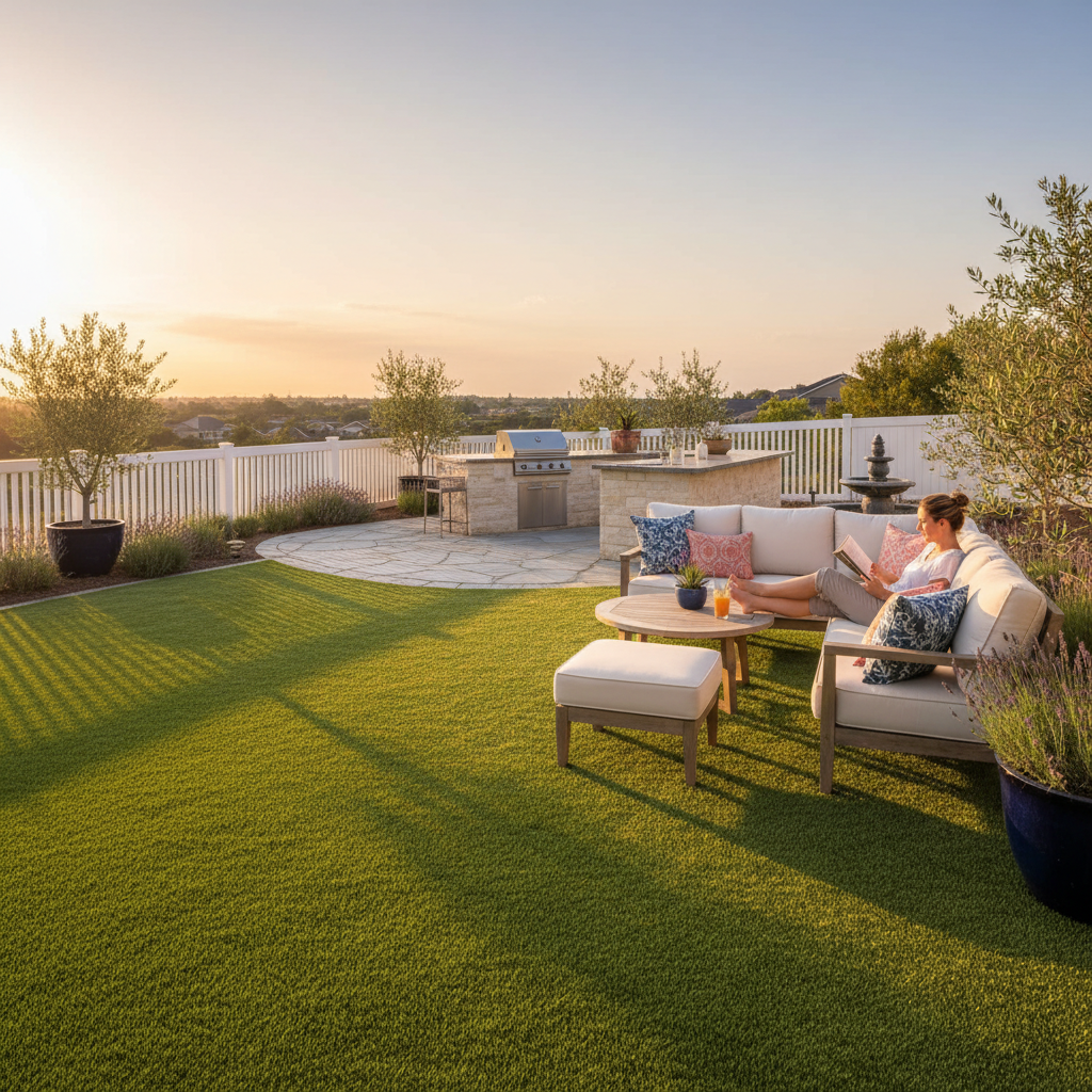 Artificial grass benefits for homeowners - low-maintenance living and