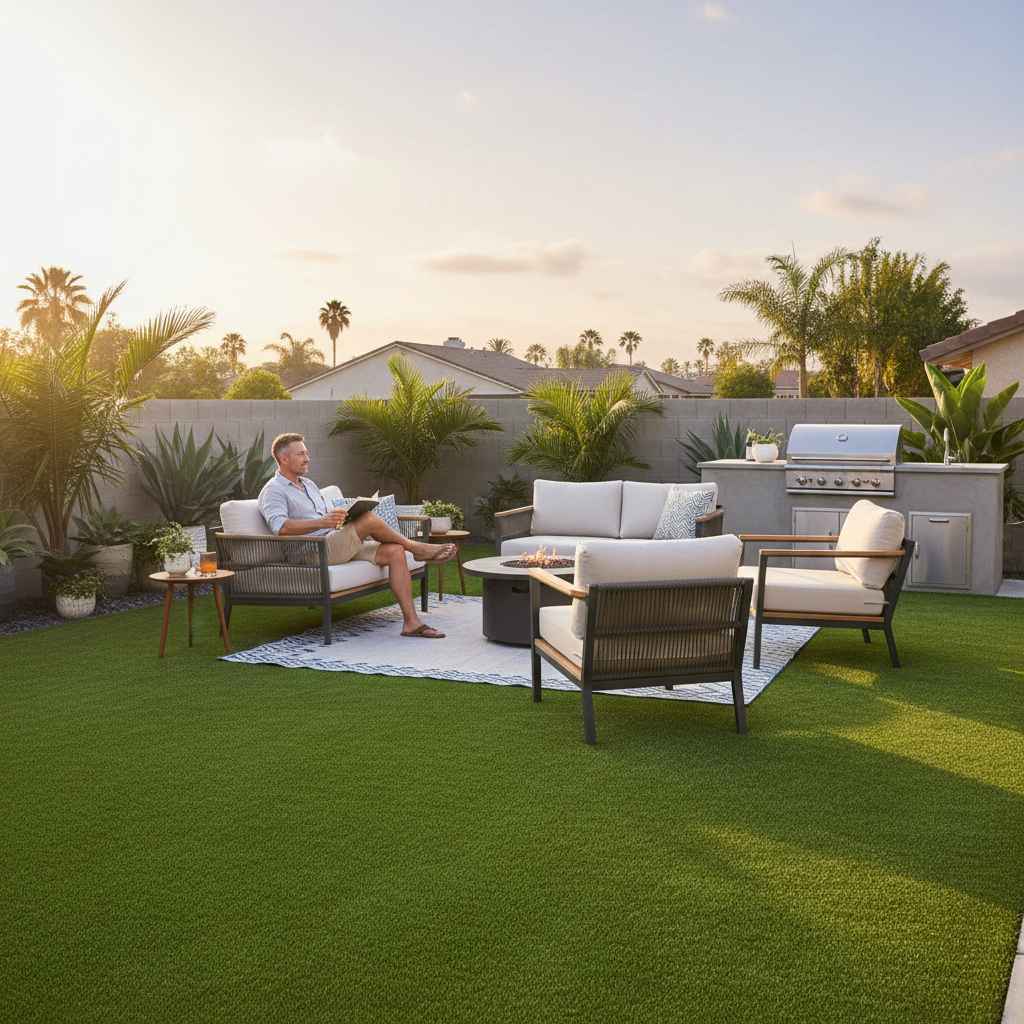 Artificial grass benefits for homeowners - playground safety and