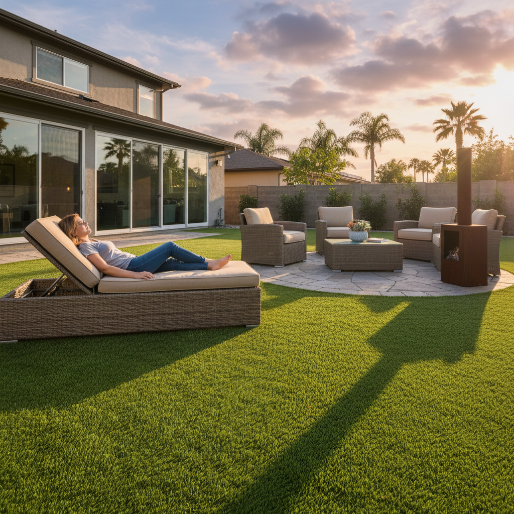 Artificial grass benefits for homeowners - saving money Artificial grass benefits for homeowners - saving money