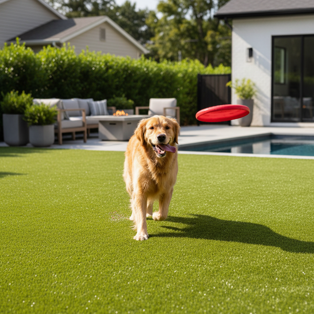 8 Reasons Pet Owners in Connecticut Love Artificial Turf - artificial grass installation by Pags The Turf Guy