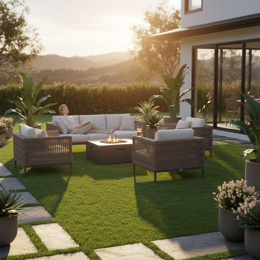 Artificial grass benefits for homeowners - water conservation and