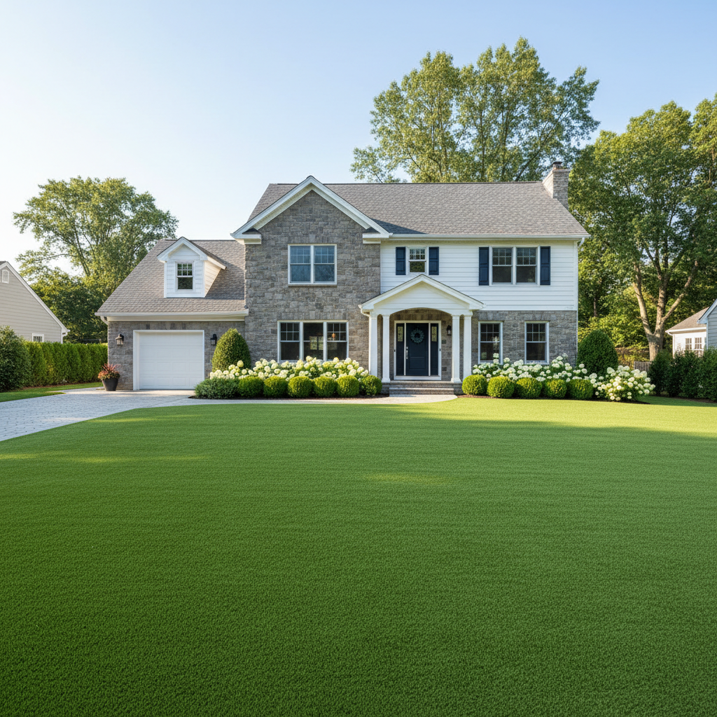 Connecticut Homeowners Embrace Artificial Grass for Year-Round Outdoor Fun - artificial grass installation by Pags The Turf Guy
