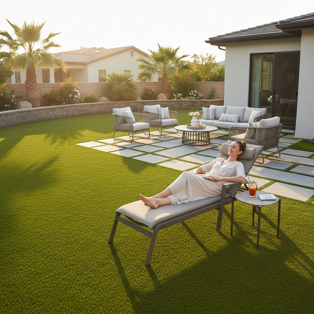Artificial grass benefits for homeowners - water conservation and