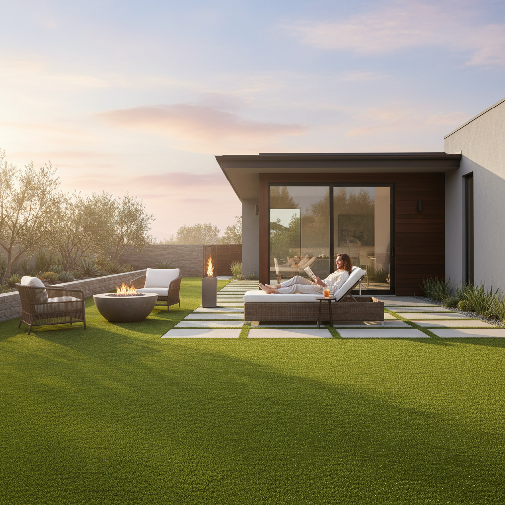 Artificial grass benefits for homeowners - water conservation and