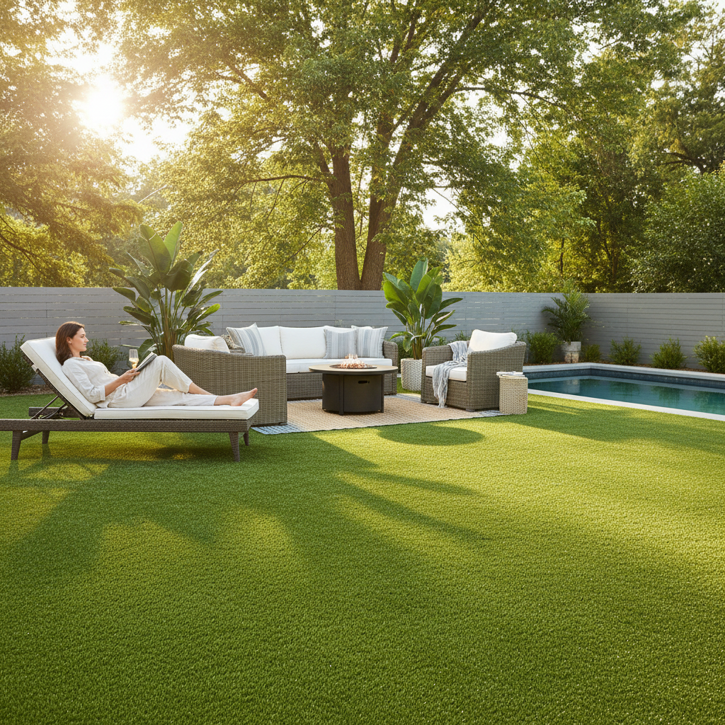 Artificial grass benefits for homeowners - low-maintenance living and