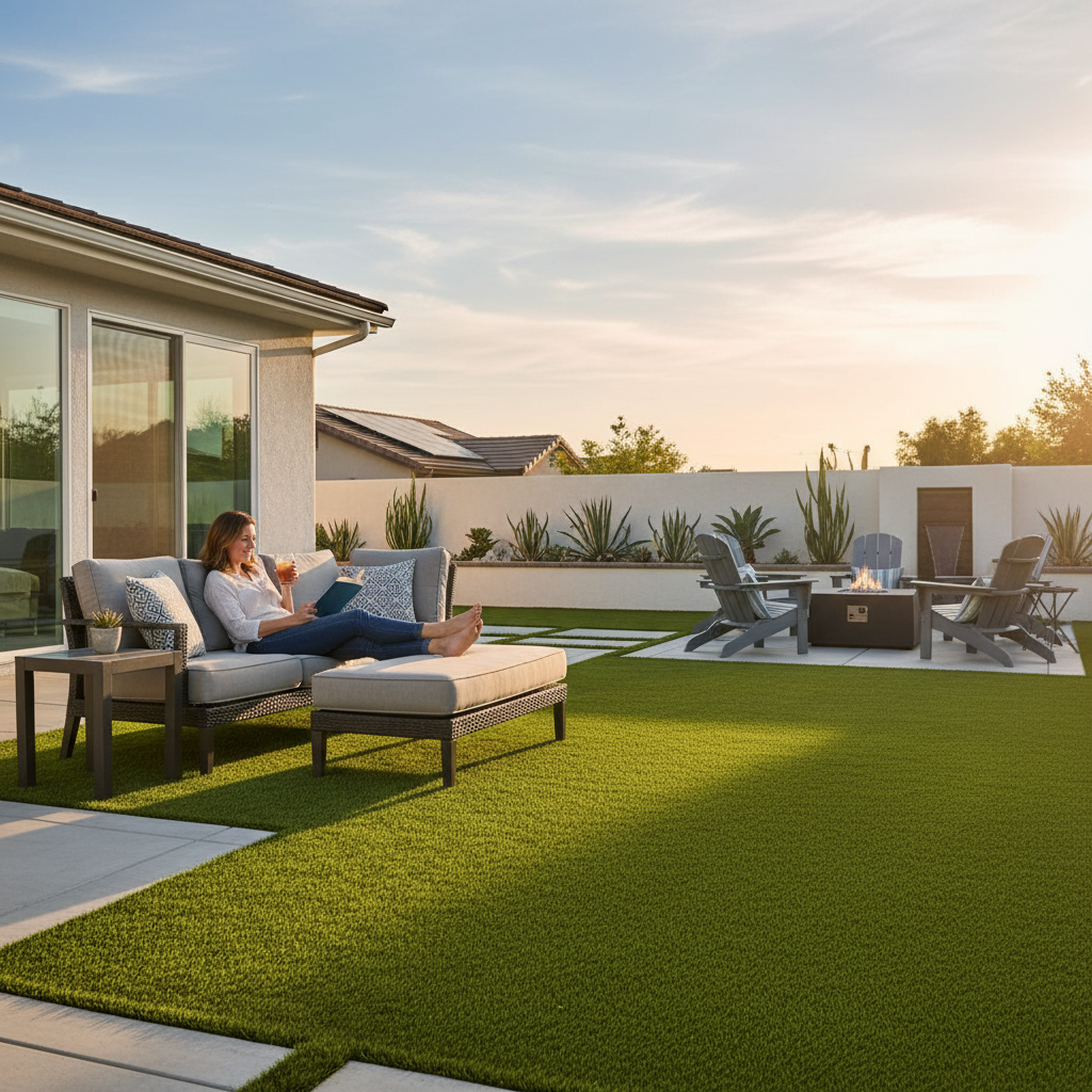 Artificial grass benefits for homeowners - golf and sports