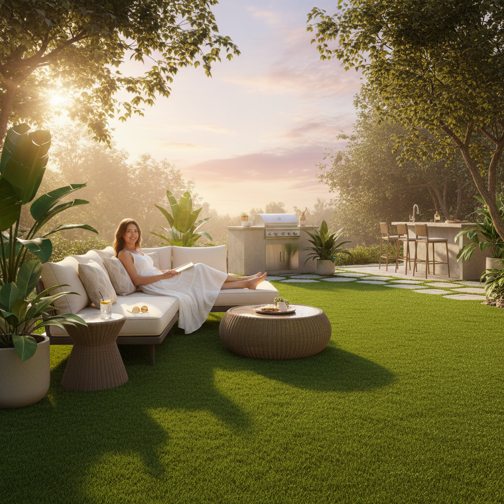 Artificial grass benefits for homeowners - pet health and