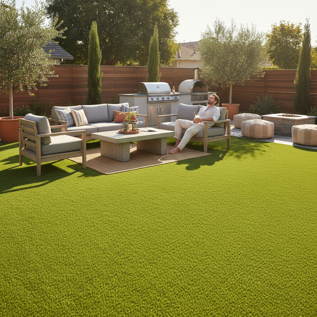 Artificial grass benefits for homeowners - playground safety and