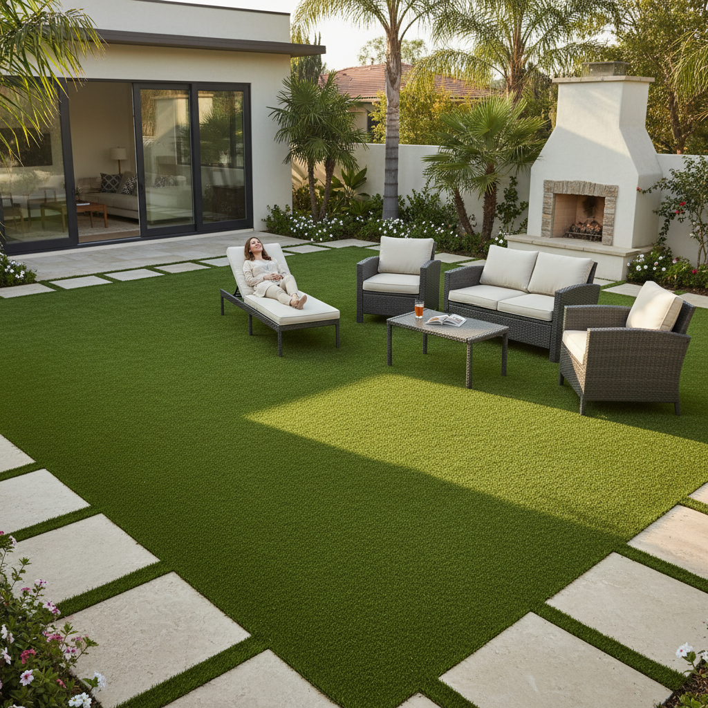 Artificial grass benefits for homeowners - water conservation and