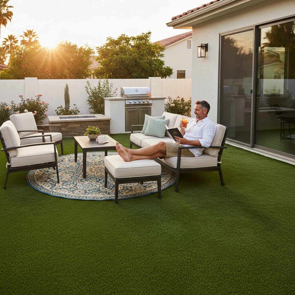 Artificial grass benefits for homeowners - low-maintenance living and
