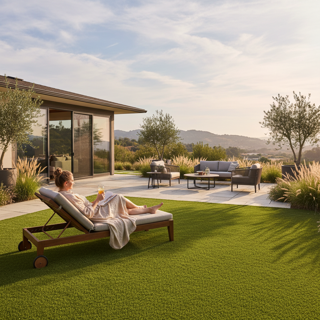 Artificial grass benefits for homeowners - commercial property landscaping