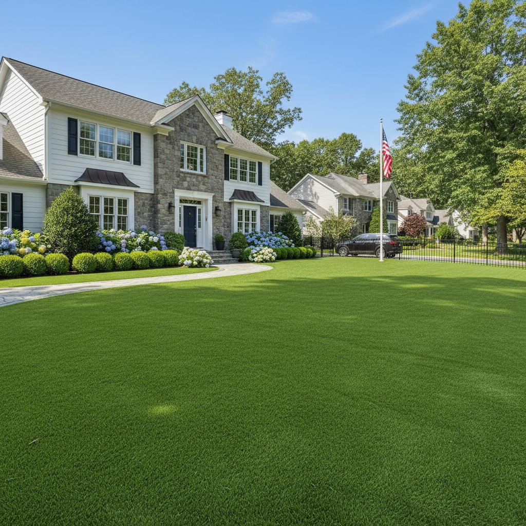 NYC Homeowners: Slash Bills & Boost Value with Artificial Grass - artificial grass installation by Pags The Turf Guy