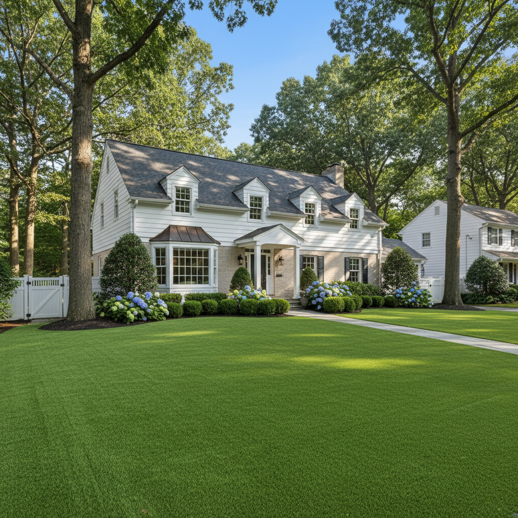 Boost Your Home Value: Artificial Grass for Competitive Real Estate in NYC, CT, & NJ - artificial grass installation by Pags The Turf Guy