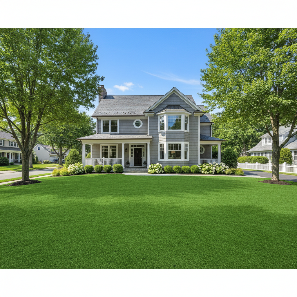 Beat Inflation: Artificial Grass Boosts Home Value in CT, NYC, & NJ - artificial grass installation by Pags The Turf Guy