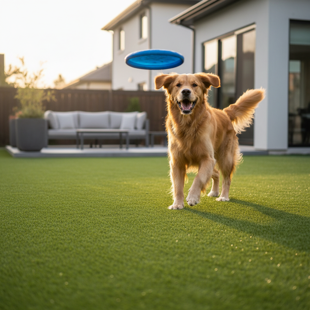 8 Reasons Pet Owners in Connecticut Love Artificial Turf - artificial grass installation by Pags The Turf Guy