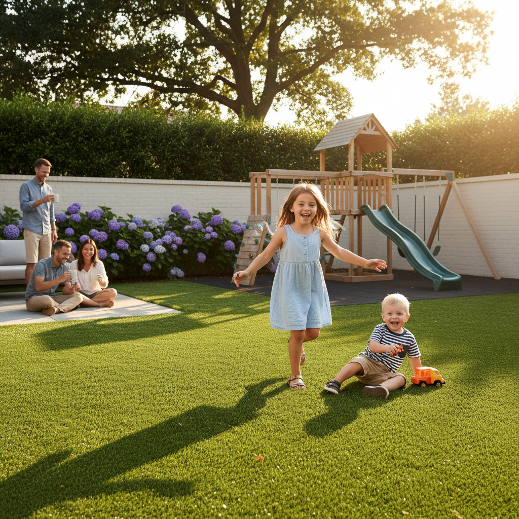 8 Outdoor Living Ideas Using Artificial Turf in Westchester County, NY - artificial grass installation by Pags The Turf Guy
