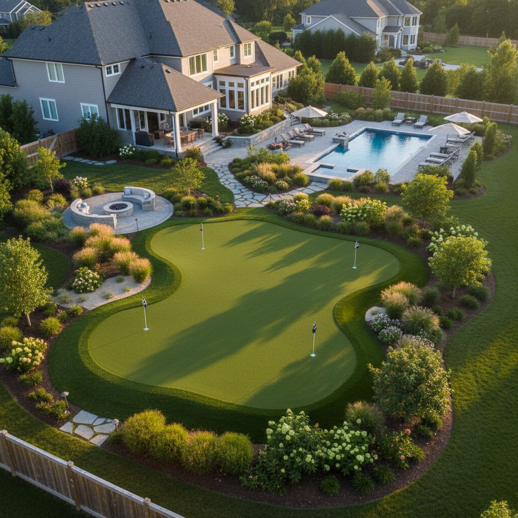 Artificial grass benefits for homeowners - golf & putting greens
