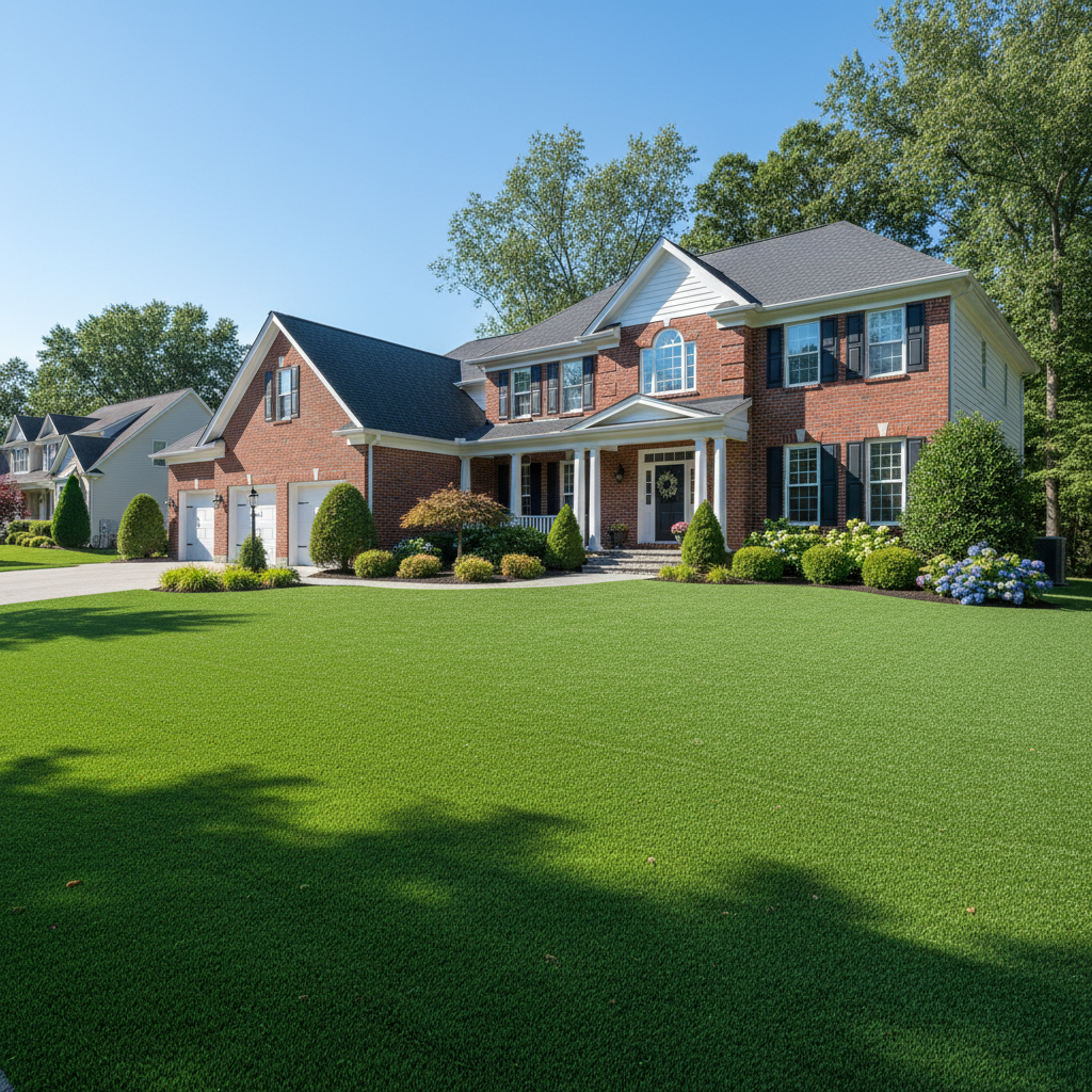 NYC Luxury Living: How Artificial Grass Elevates Home Sports & Leisure in CT, NJ - artificial grass installation by Pags The Turf Guy