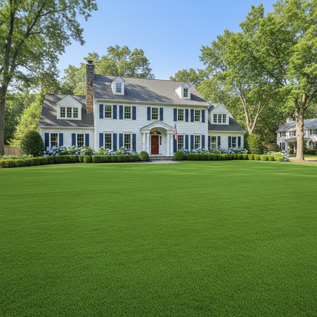 Drought-Proof Your Darien, CT Lawn: Artificial Grass for Water Conservation - artificial grass installation by Pags The Turf Guy