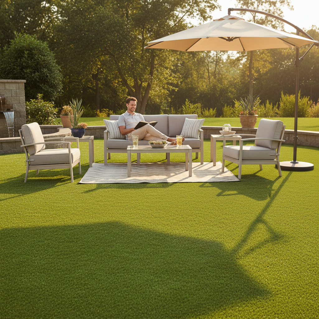Artificial grass benefits for homeowners - commercial property landscaping