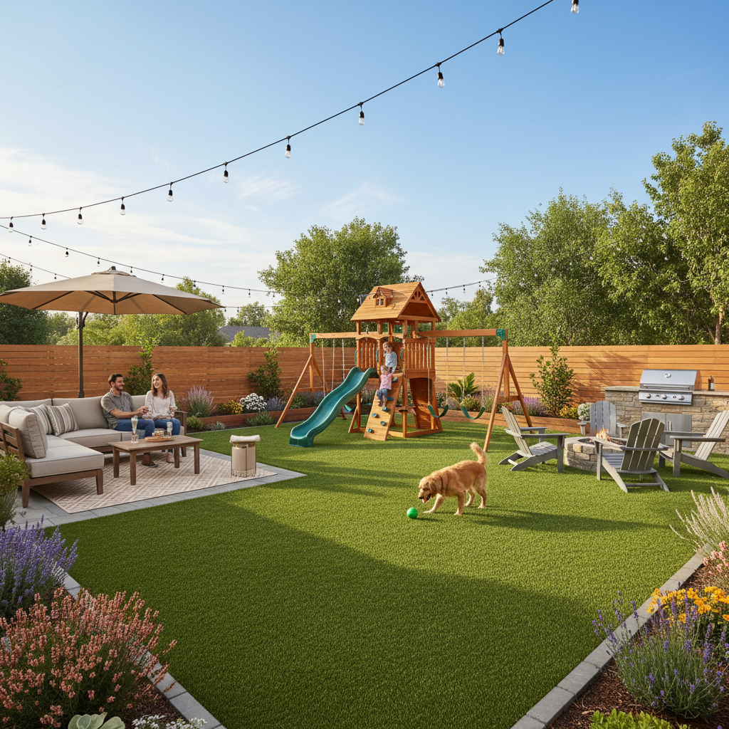 Artificial grass benefits for homeowners - family & lifestyle