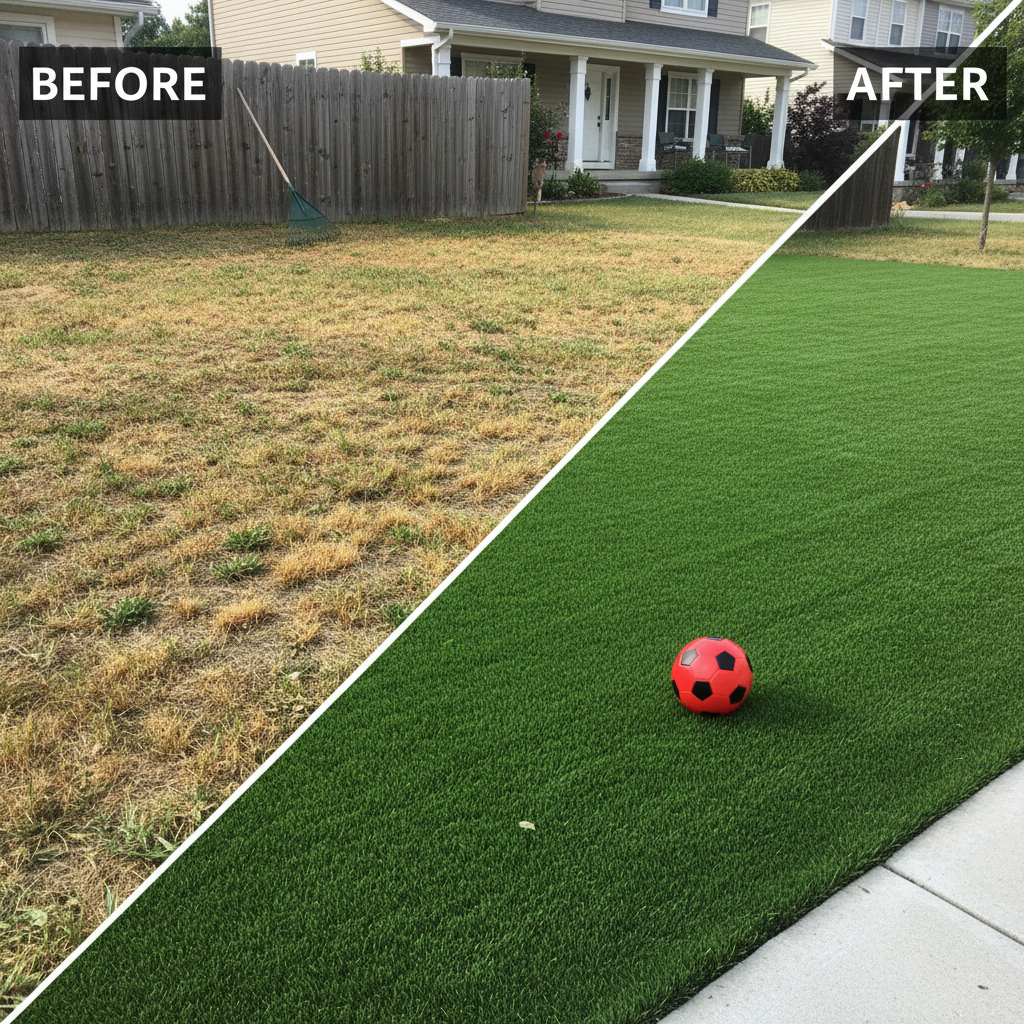 Artificial grass benefits for homeowners - low maintenance