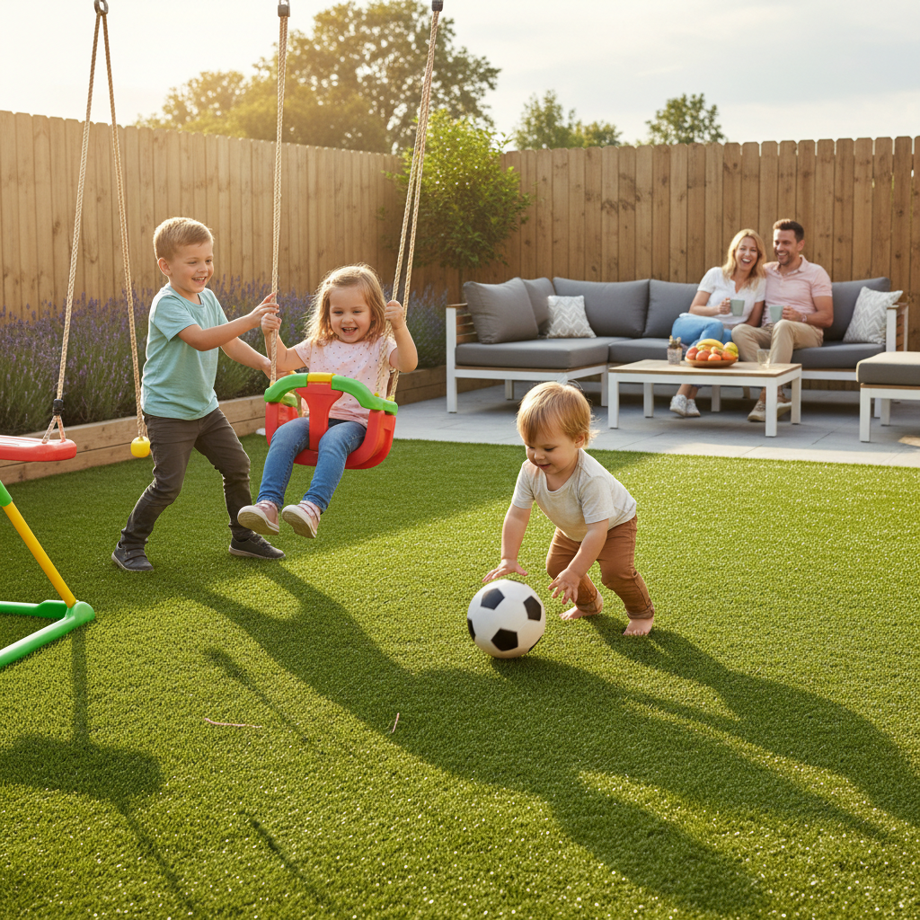 8 Outdoor Living Ideas Using Artificial Turf in Westchester County, NY - artificial grass installation by Pags The Turf Guy