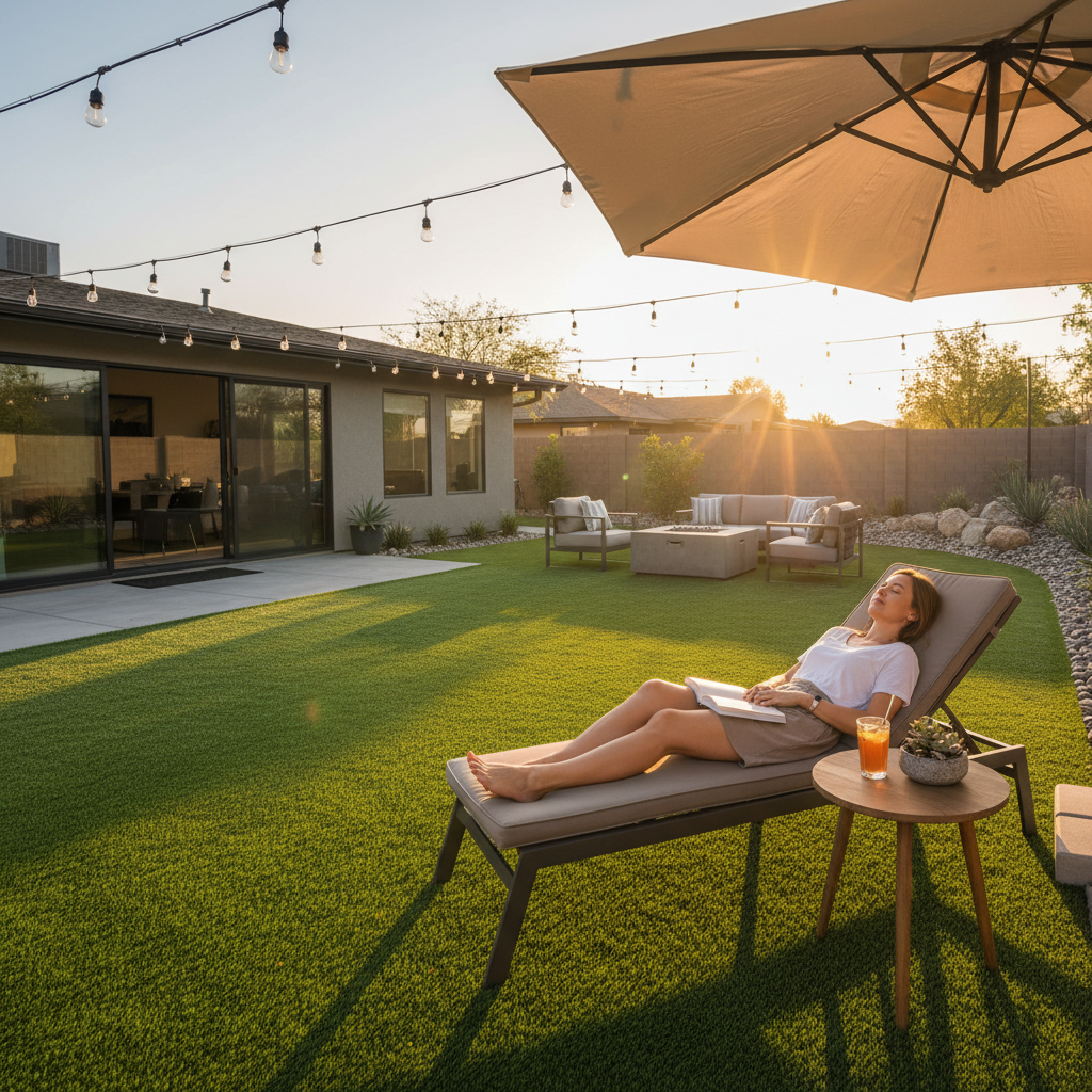 Artificial grass benefits for homeowners - low-maintenance living and
