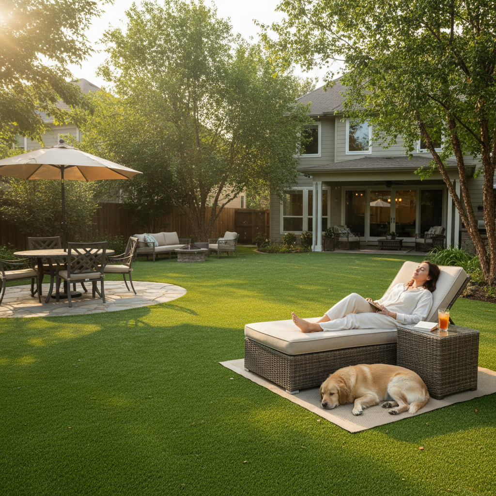 Artificial grass benefits for homeowners - playground safety and