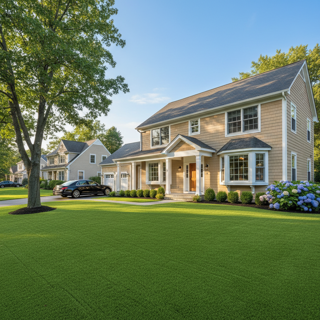 Manhattan's Luxury Pet-Friendly Lawns: Artificial Grass for NYC, CT, NJ Homes - artificial grass installation by Pags The Turf Guy