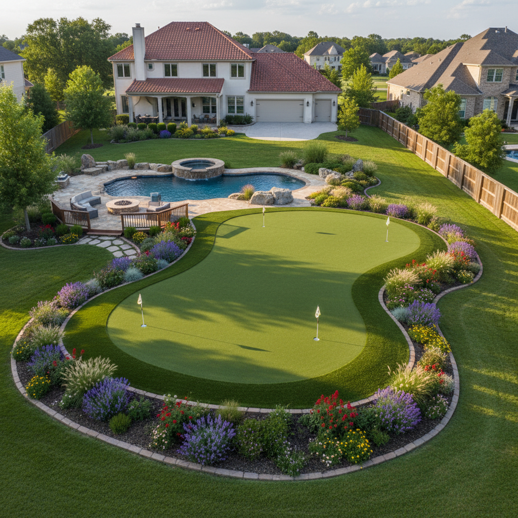 Artificial grass benefits for homeowners - golf & putting greens Artificial grass benefits for homeowners - golf & putting greens